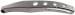 Chevrolet Parts -  Chevrolet Alternator Bracket Chrome 1965-68 Small Block Chevy 283-350 (Short Water Pump) "Custom" Style