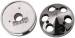 Chevrolet Parts -  Chevrolet Alternator Pulley - Satin Aluminum, Small Block Chevy, Single Groove