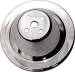 Chevrolet Parts -  Chevrolet Water Pump Pulley (Short Water Pump) Single Groove, Chrome, Small Block Chevy