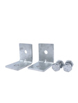  Parts -  Seat Belt Brackets -Angled For Use With Deluxe Anchor Kit