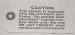 Chevrolet Parts -  Chevrolet Antifreeze (GM) Tag