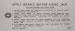 Chevrolet Parts -  Chevrolet Jack Instruction Card