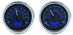 Chevrolet Parts -  Chevrolet Truck Dakota Digital - Vhx System With Chrome Bezel Carbon Fiber Style Face - Blue Backlight